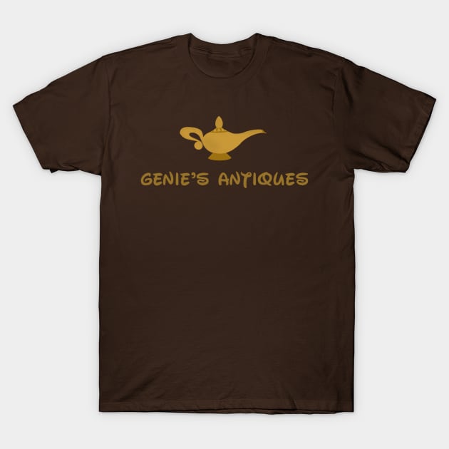 Genies Antiques T-Shirt by Hundred Acre Woods Designs